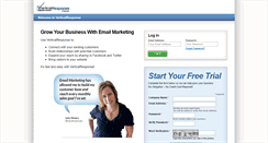 Desktop Screenshot of ibuilder.verticalresponse.com